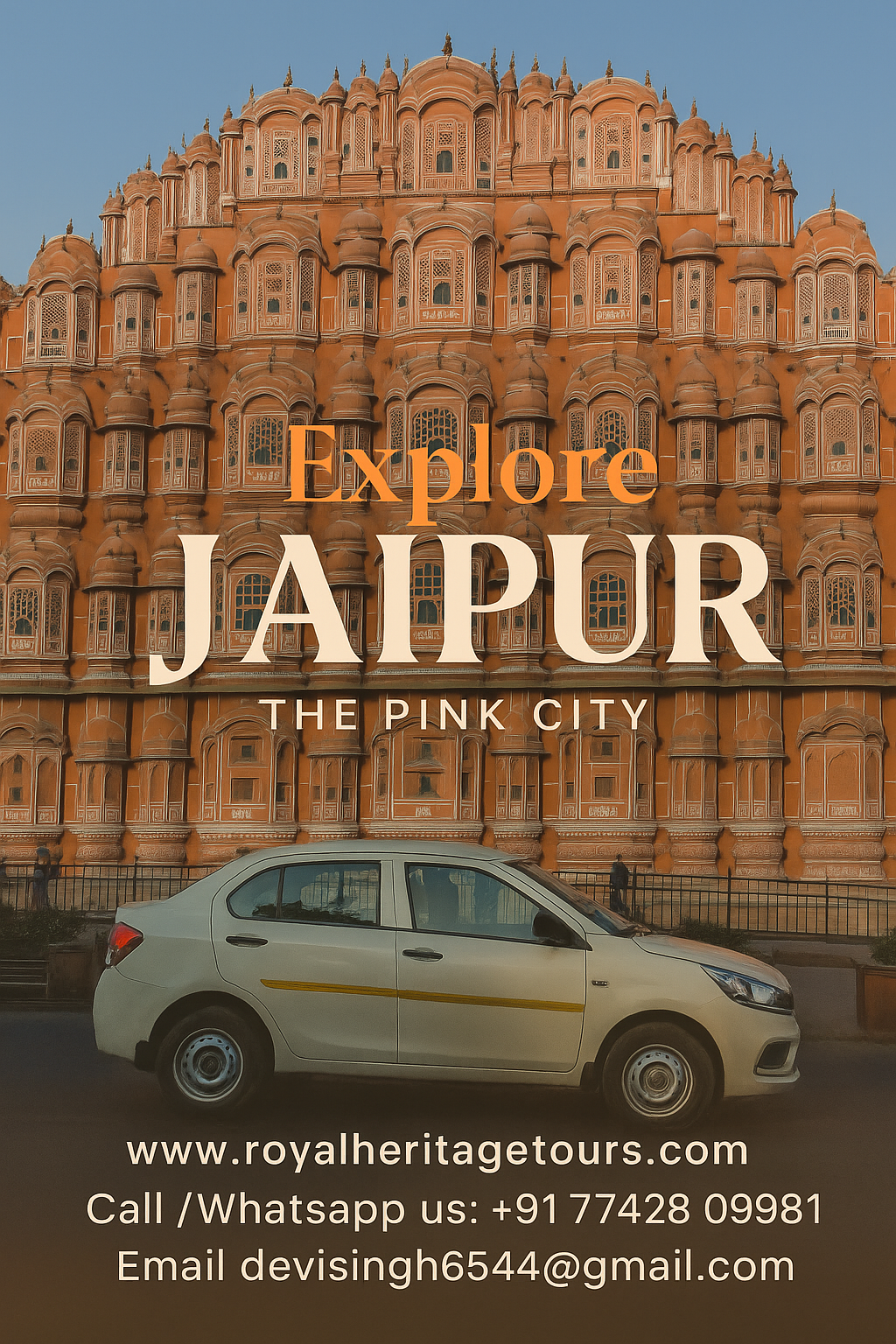 You are currently viewing Top 10 Must-Visit Places on Your Jaipur Car Tour
