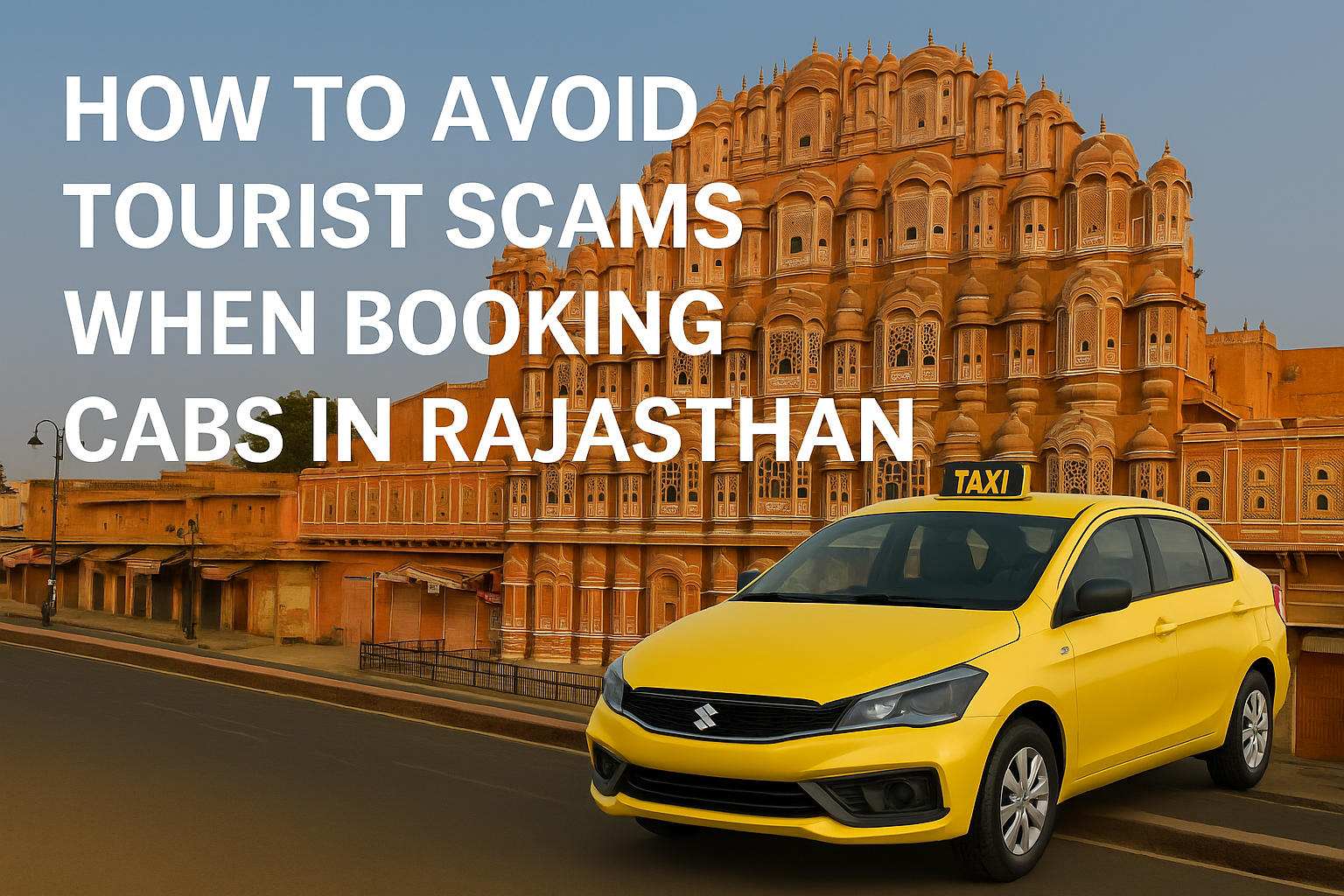 Read more about the article How to Avoid Tourist Scams When Booking Cabs in Rajasthan
