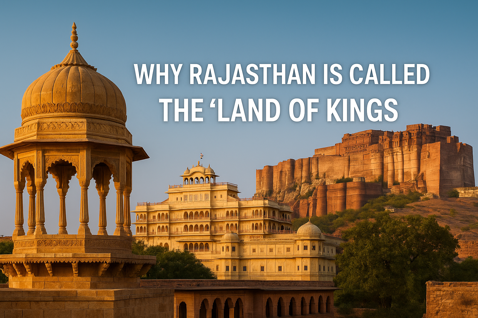 Read more about the article Why Rajasthan is Called the “Land of Kings”